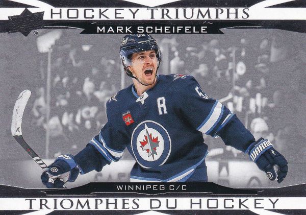 insert karta MARK SCHEIFELE 23-24 Tim Hortons Hockey Triumphs číslo HT-1
